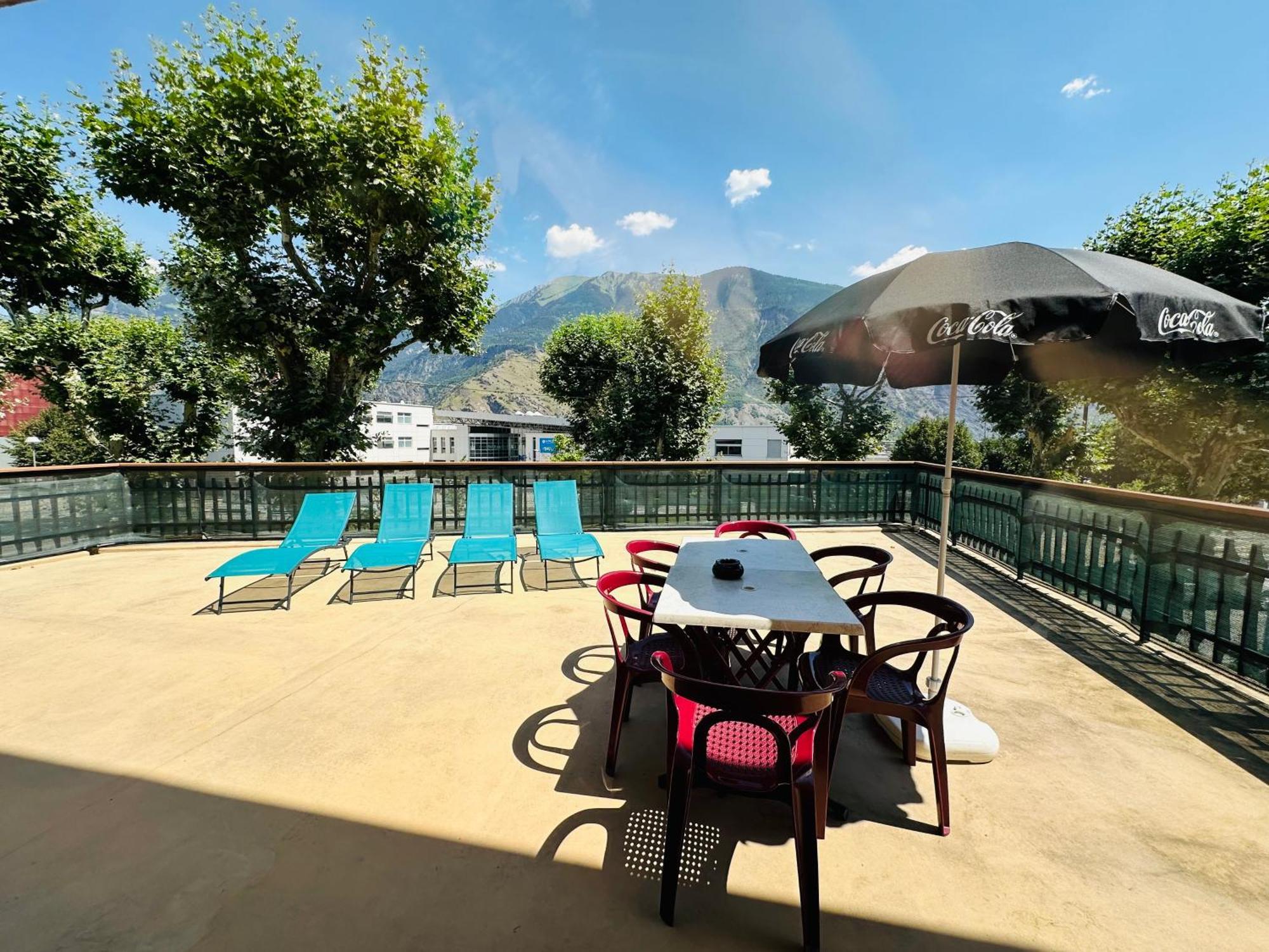 Appart 4 Pers Grande Terrasse Vue Sur Montagne 圣让德莫里耶讷 外观 照片